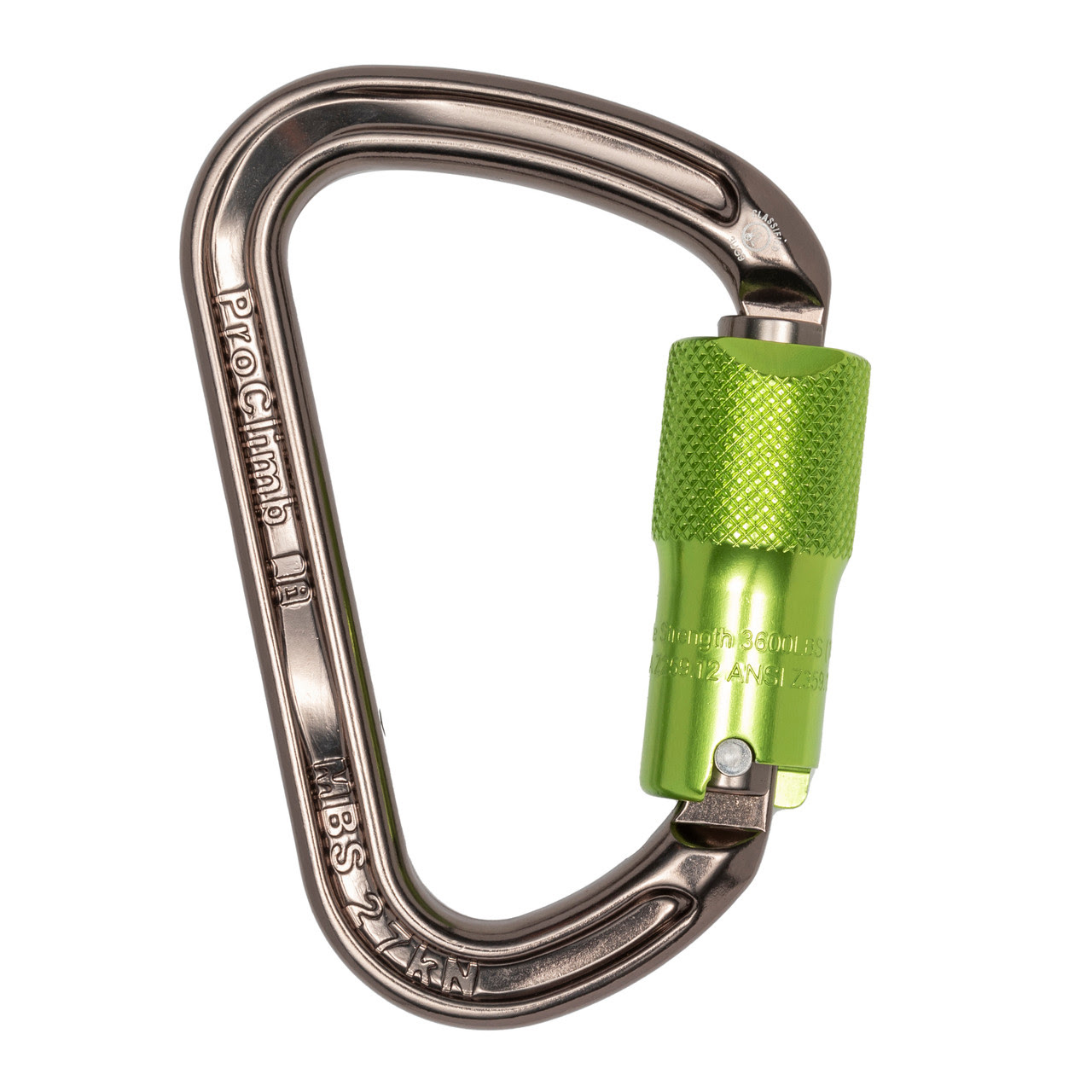 ProClimb Triple Lock I-Beamer Carabiner from GME Supply